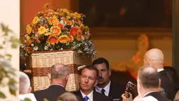 Örök nyugalomra helyezték Brigitte Bardot legendás színésznőt Saint-Tropez-ban. Fotó:MTI/EPA/Sebastien Nogier