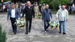 Megemlékezést tartottak Beregszászban a második világháború áldozataiért. Fotó: facebook.com/PublicPageBabjak