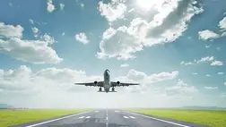 Légi közlekedés. Illusztráció