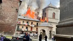 Orosz dróntámadás érte Lemberg (Lviv) központját. Fotó: t.me/andriysadovyi