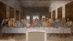 Leonardo da Vinci Az utolsó vacsora (Forrás: Wikipédia)