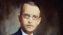 Heim Pál, a gyermekgyógyász Mattyasovszky Zsolnay László 1923-as festményén (Kép forrása: Wikipédia) 