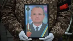 Elesett a fronton az ungvári születésű határőr – Kárpátalján elbúcsúztatták Matyovka Miroszlavot. Fotó: Ukrán Állami Határőrszolgálat (DPSZU)