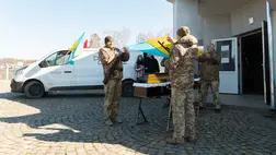 Munkácson végső búcsút vettek a háborúban elesett Ihor Pavlovtól. Fotó: Munkácsi Városi Tanács