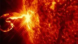 Videón az utóbbi idők legnagyobb napkitörése 