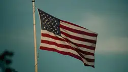 Amerikai zászló. Fotó: Pexels/Owen-outdoors