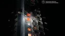 Nagyszabású dróntámadás indult Ukrajna ellen, az egész országban légiriadó volt. Fotó:Zaporizhzhia Oblast Military Administration/Telegram