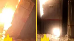 Ukrán partizánok csaptak le egy vasútvonalra Oroszországban, katonai szállítmányokat zavartak meg . Fotó: Atesh/Telegram