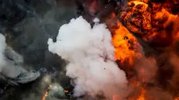 Robbanás. Illusztráció