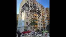 Egy iskola közelében történt a robbanás egy lakóházban. | Fotók forrása: Podul/Facebook