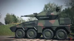 Skyranger rövid hatótávolságú légvédelmi rendszer. Címlapkép forrása: Rheinmetall AG