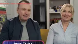 Szujó Zoltán együtt szerepelt feleségével a tévében