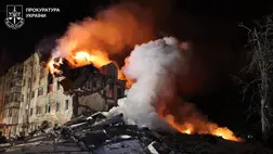 Titkos orosz rakéta csapódott lakóházba Harkivban – nyolc halott. Fotó: Ukrajna Ügyészsége