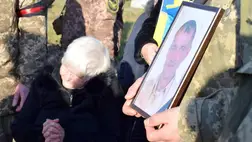 Nagymuzsalyban végső búcsút vettek a háborúban elesett Barbella Bélától. Fotó: facebook.com/PublicPageBabjak