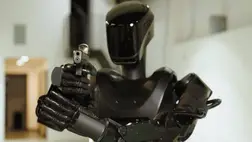 Terminátor kinézetű harci robotokat küldtek az amerikaiak Ukrajnába. Illusztráció. Fotó: X.com/CatholicJohnMN.