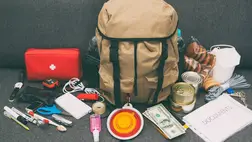 Túlélőcsomag, válságcsomag. Illusztráció. Fotó:Shutterstock