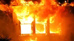 Tűzeset. Illusztráció