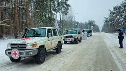 Újabb fordulót tartottak az elesett katonák holttesteinek cseréjében Ukrajna és Oroszország között január 29-én. Fotó: Koordinációs Törzs