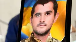 Munkácson elbúcsúztatták a 32 éves Valentin Ulinec katonát, aki 2026 februárjában esett el a fronton harci feladat teljesítése közben. Fotó: Munkácsi Városi Tanács