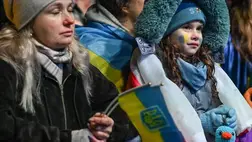 Ukrán menekültek Lengyelországban (Fotó: NurPhoto/AFP/Artur Widak)