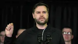 J. D. Vance amerikai alelnök (Fotó: MTI/AP/AFP pool/Jim Watson)