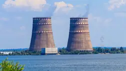 Zaporizzsjai atomerőmű, Ukrajna. Illusztráció