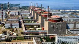 Zaporizzsjai atomerőmű, Ukrajna. Illusztráció