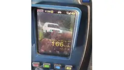 Veszélyes sebességgel száguldott egy sofőr az Ungvári járásban 