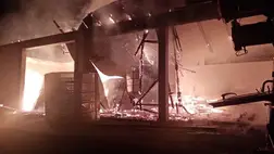 Kigyulladt egy gazdaság a Beregszászi Kistérségben 