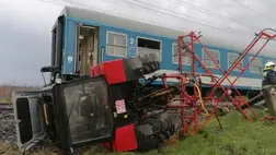 Brutális vonatbaleset Újfehértónál