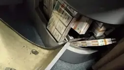 Az ukrán határőrök nagy mennyiségű csempészcigarettát találtak a Kijev-Bécs személyvonaton.