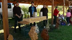 Vásártér Mezőgecsében