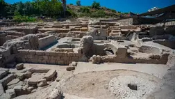 Hatalmas bizánci kori borászatot tártak fel Javnéban izraeli régészek