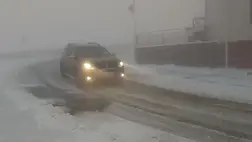 Beköszönt a tél Erdélybe, Fogarason már havazott (Video)