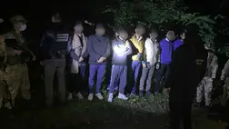 Pakisztániak egy csoportját tartóztatták fel az ukrán határőrök, akik illegálisan akarták átlépni az ukrán-szlovák határt. Címlapképünk illusztráció. Fotó: Ukrán Állami Határszolgálat