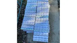 Csempészcigaretta a búzát szállító tehervonaton