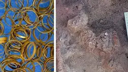 Nem kevesebb, mint 169 aranygyűrűt rejtett ez az ősi sír