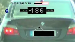 Kirívó gyorshajtás Szabolcs megyében 