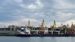 Elhagyta Ukrajnát az első gabonaszállító hajó