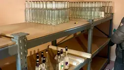 Kárpátalján hamisított alkohol forgalmazást füleltek le