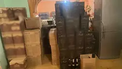 Több száz láda illegálisan előállított alkoholt foglaltak le Kárpátalján 