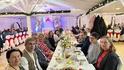 Házaspárok vacsorája a Nagycsaládosok Egyesületénél