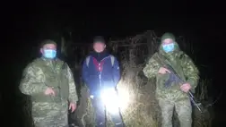 Az ukrán határőrök őrizetbe vettek egy külföldit, aki illegálisan próbált átjutni az ukrán-magyar határon.