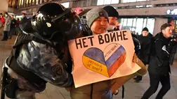 Háborúellenes tüntetéseket tartottak orosz városokban