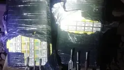 Csempészcigarettát találtak egy tehervonatban Kárpátalján