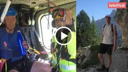 Hét napot élt túl egy sziklahasadékba zuhant túrázó