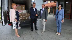 Humnaitárius szállítmányt kapott a Kvitka Polonini szanatórium