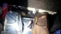 Egy 19 éves kárpátaljai férfit találtak a határőrök a csomagtartóban.