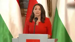 Novák Katalin a béke mellett állt ki Rigában