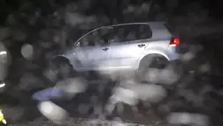 A rossz időjárási viszonyok miatt közlekedési baleset történt Dercennél.